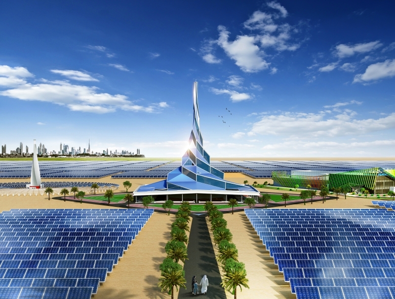 الإمارات تدشن أكبر محطة طاقة شمسية في موقع واحد بالعالم