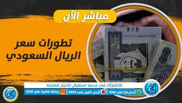 سعر الريال السعودي مقابل الجنية المصري في نهاية الاسبوع ..[ اعرف التفاصيل]