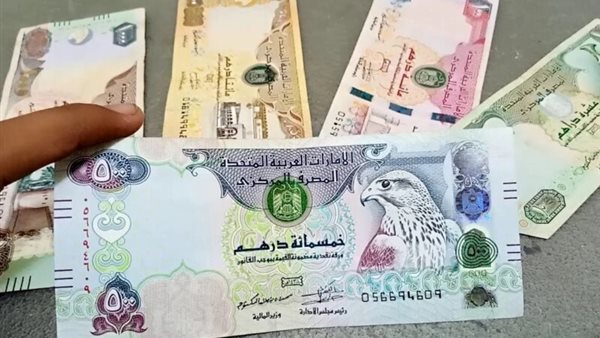 أسعار صرف الدرهم الإماراتي بالبنوك والسوق الموازي اليوم 15 يناير 2024 في مصر