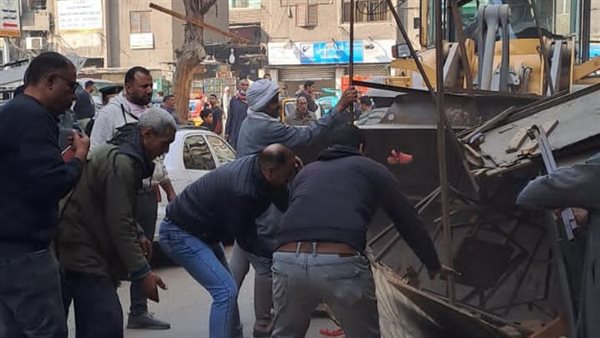 محافظة الجيزة ترفع 700 حالة إشغال بشوارع إمبابة (صور)