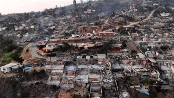 حرائق الغابات في تشيلي تخلف 112 قتيلا