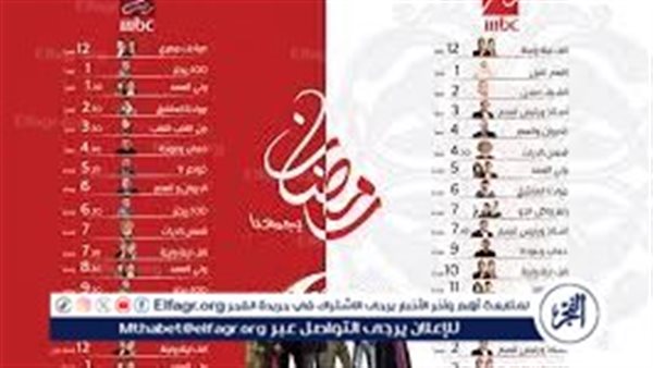 تردد قناة ام بي سي مصر نايل سات لبرامج ومسلسلات رمضان 2024