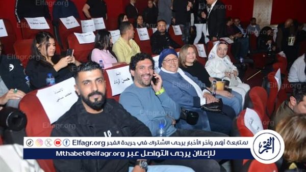 محمد سامي وحسن الرداد في العرض الخاص لفيلم “شقو”